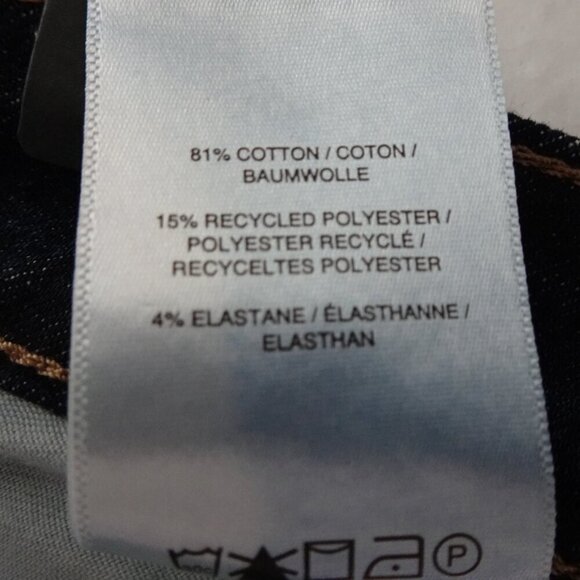 Silver Jeans Elyse Skinny Leg Women's Plus Size 22W Blue Denim Stretch - Picture 11 of 11